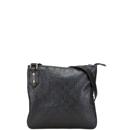 Gucci Black Leather Guccissima