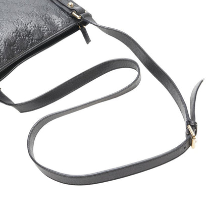 Gucci Black Leather Guccissima