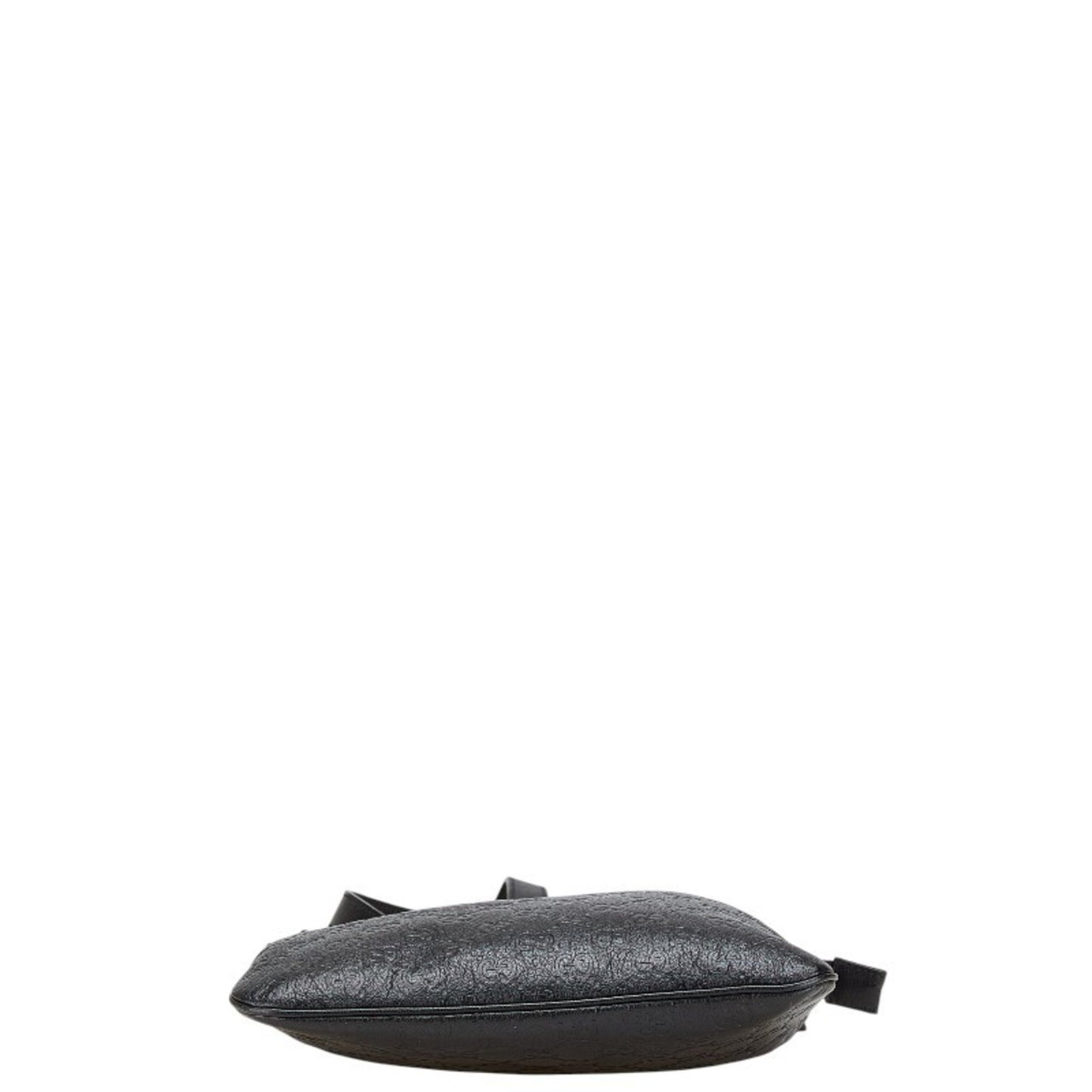 Gucci Black Leather Guccissima
