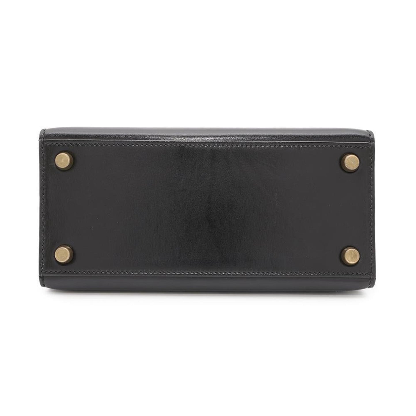 Hermès Black Leather Kelly Mini