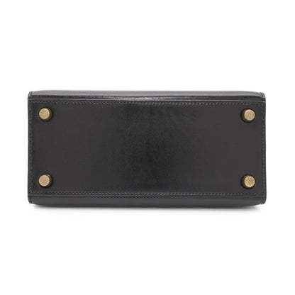 Hermès Black Leather Kelly Mini