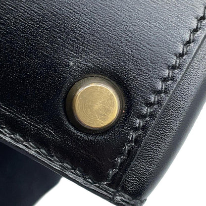 Hermès Black Leather Kelly Mini