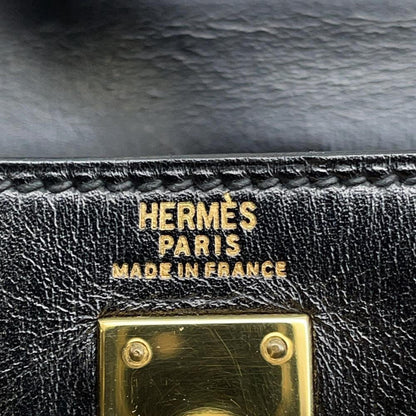 Hermès Black Leather Kelly Mini