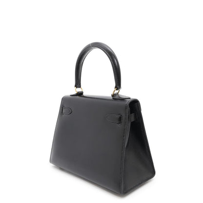 Hermès Black Leather Kelly Mini