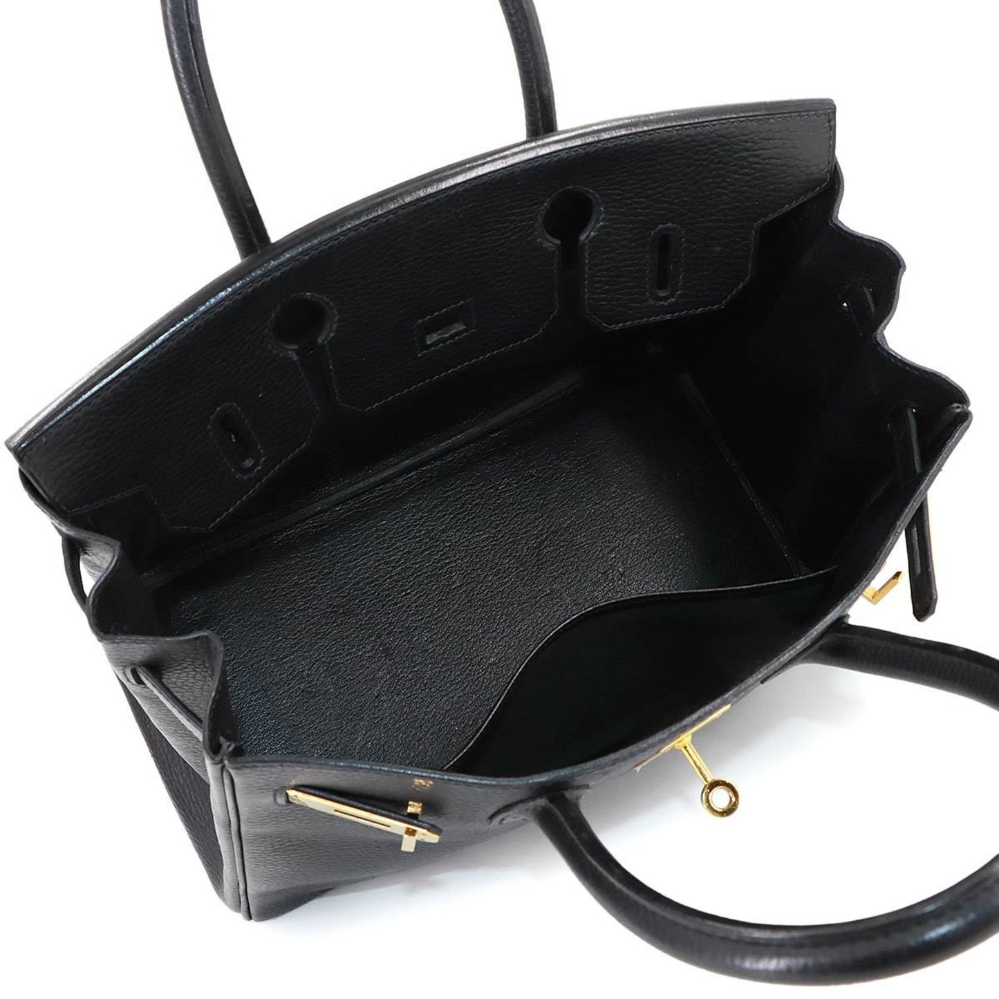 Hermès Black Leather Birkin 30