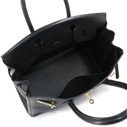 Hermès Black Leather Birkin 30