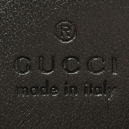 Gucci Black Leather Gg Matelassé