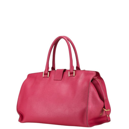 Saint Laurent Pink Leather Y Line