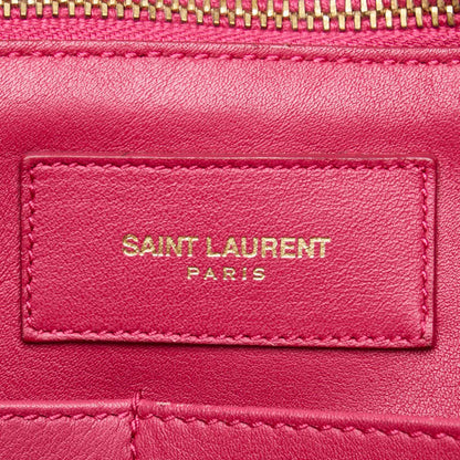 Saint Laurent Pink Leather Y Line