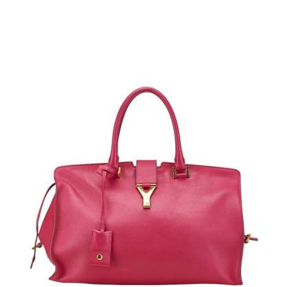 Saint Laurent Pink Leather Y Line
