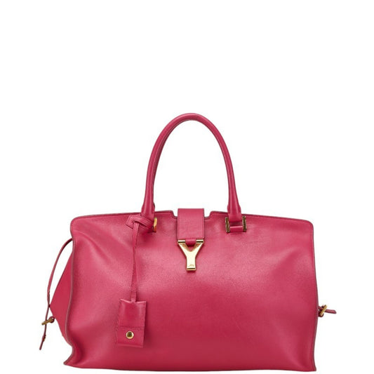 Saint Laurent Pink Leather Y Line