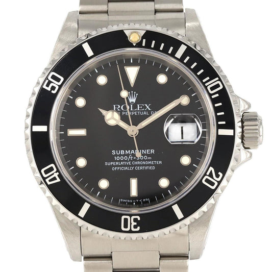 Rolex Black Steel Submariner