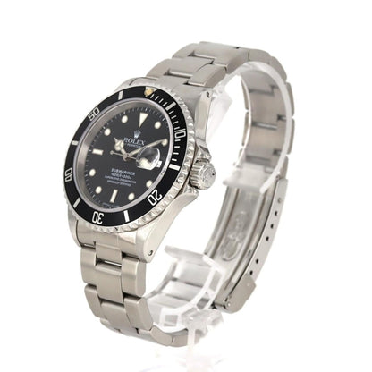 Rolex Black Steel Gmt Master
