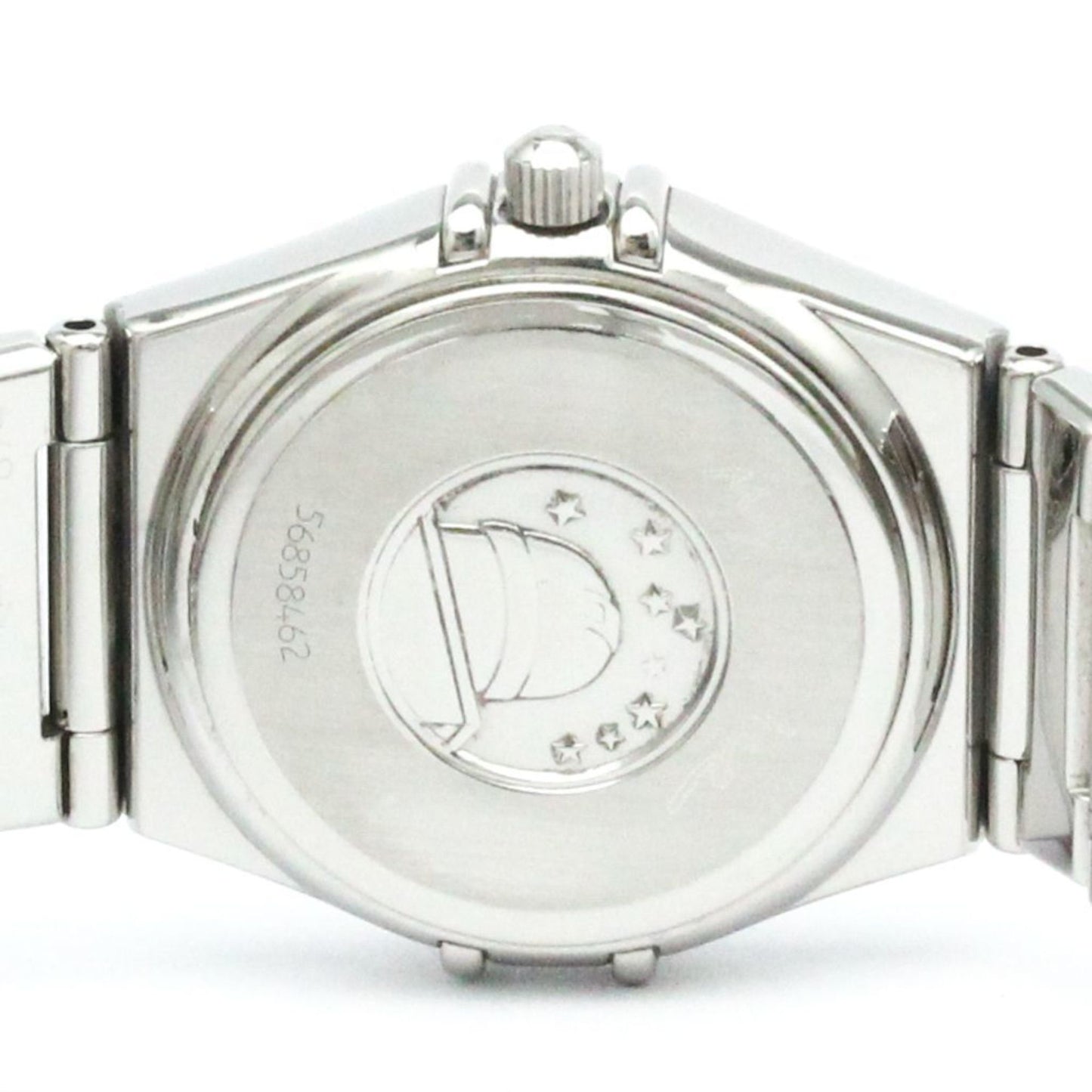 Omega White Steel Constellation
