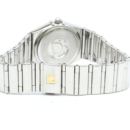 Omega White Steel Constellation
