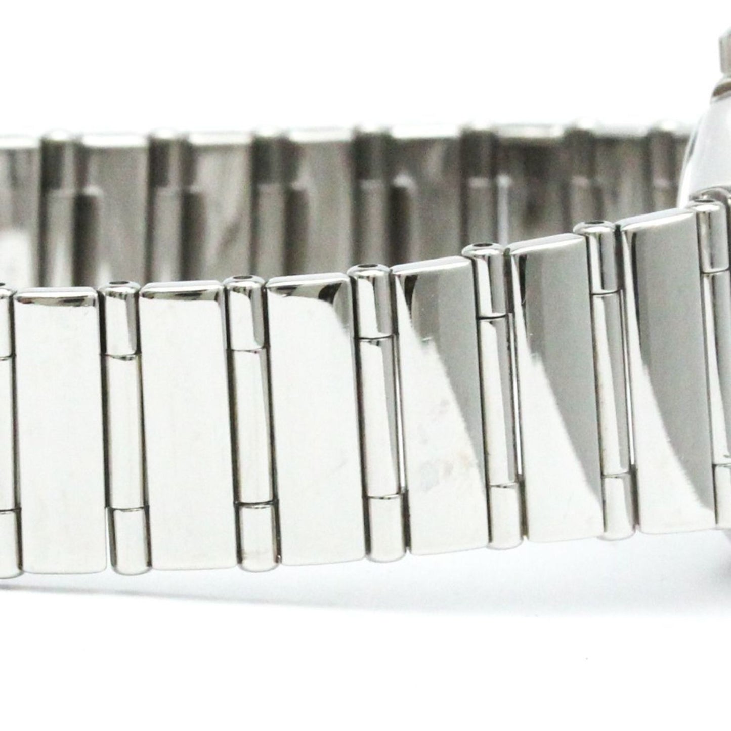 Omega White Steel Constellation
