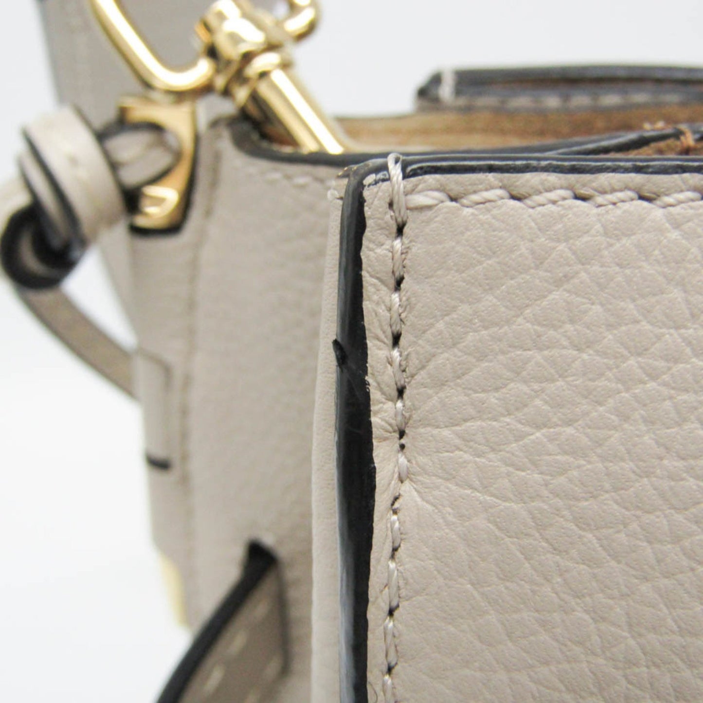 Loewe Brown Leather Gate Top Handle