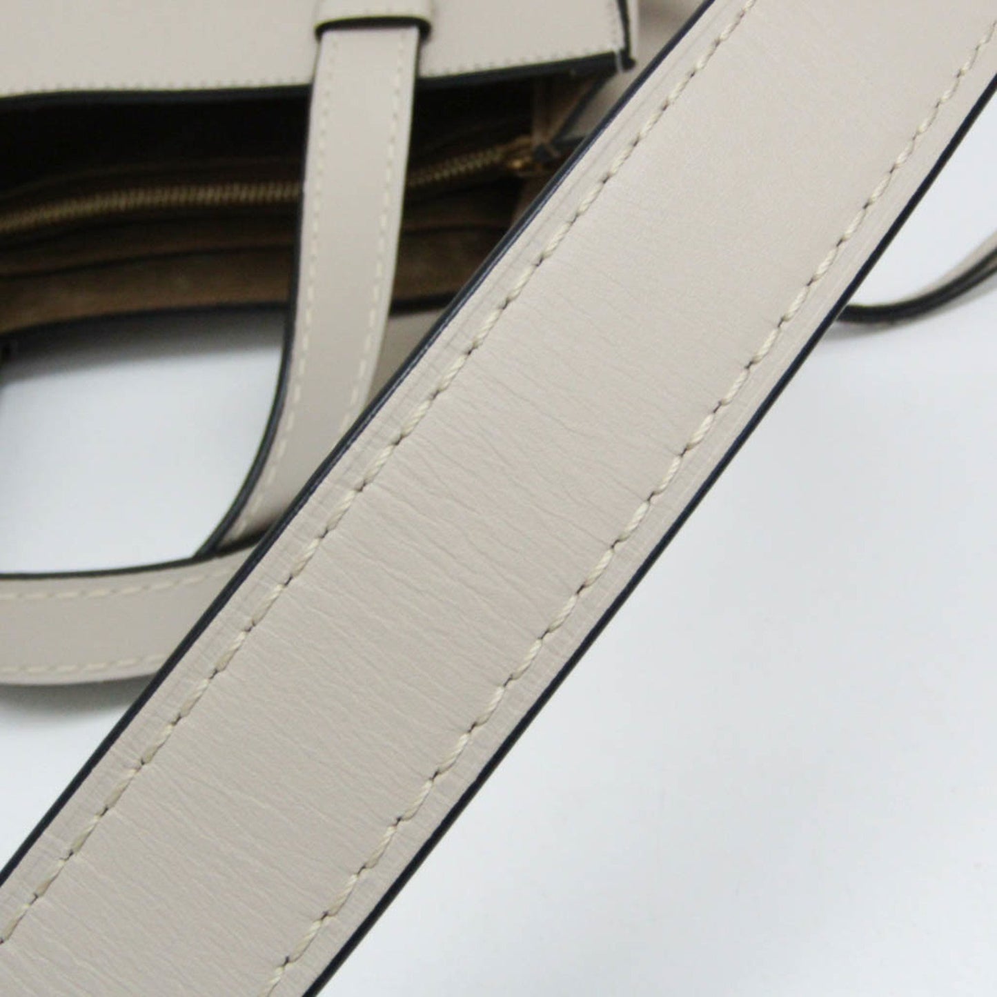Loewe Brown Leather Gate Top Handle