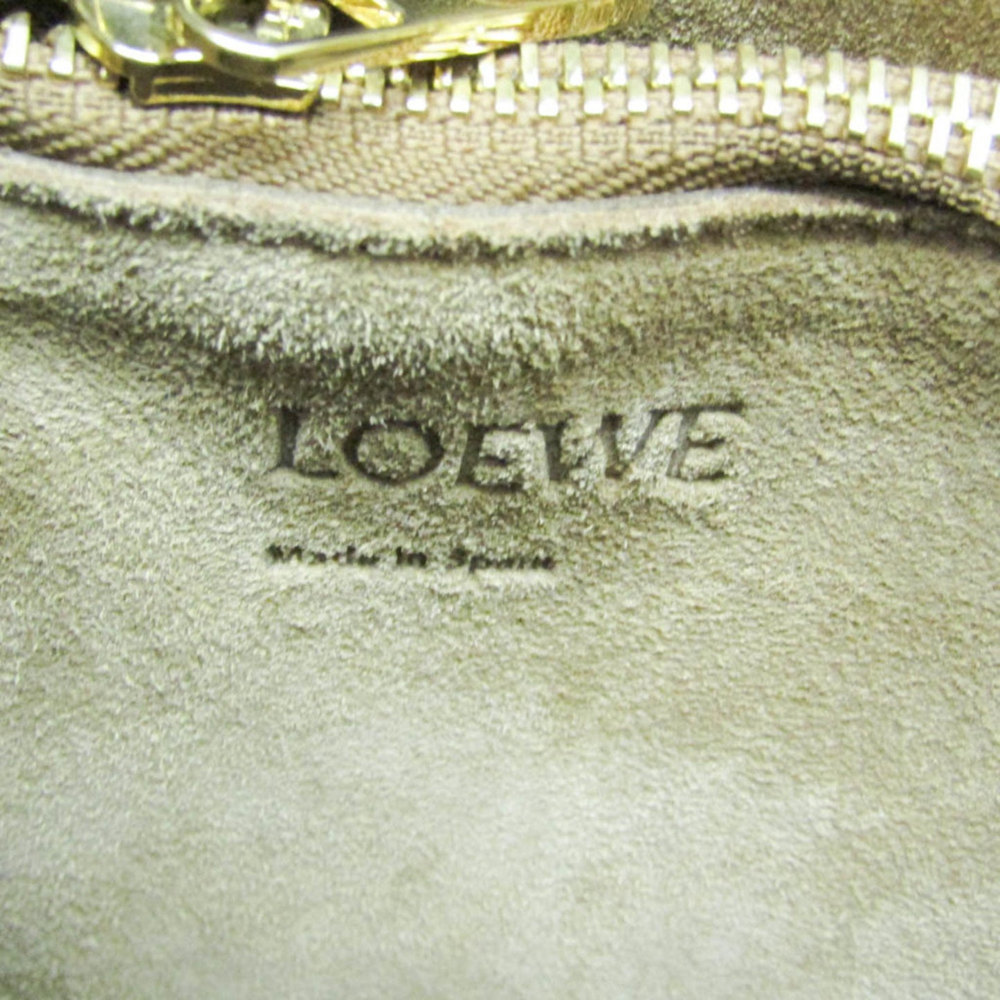 Loewe Brown Leather Gate Top Handle