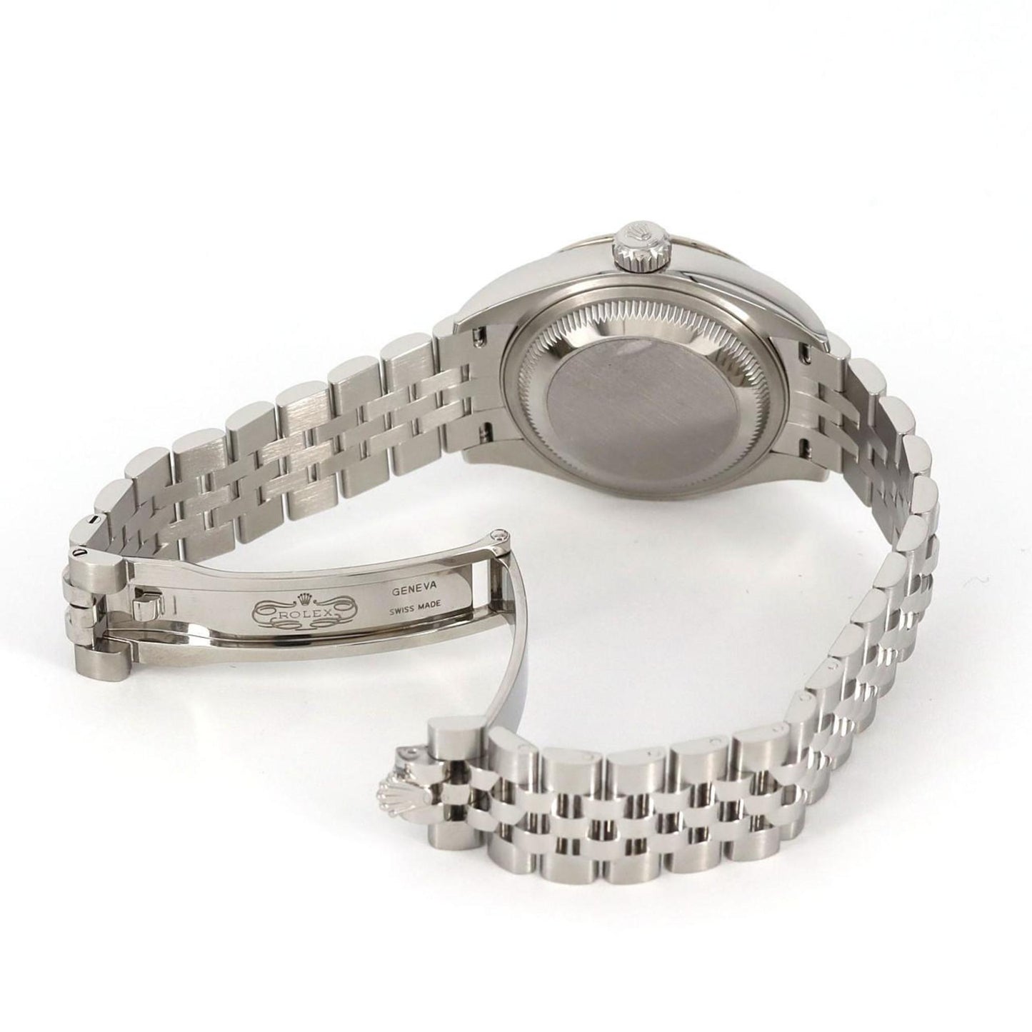 Rolex Silver Steel Lady Datejust 28mm
