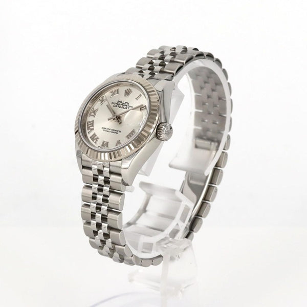 Rolex White Steel Lady Datejust 26mm