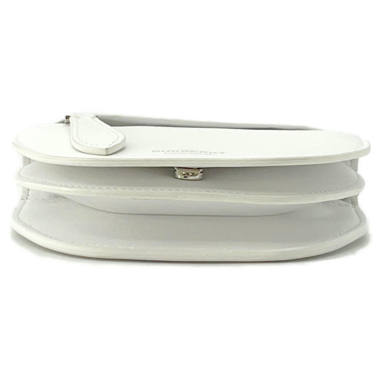 Burberry White Leather Olympia
