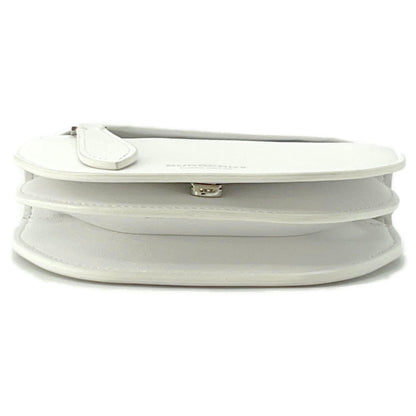Burberry White Leather Olympia