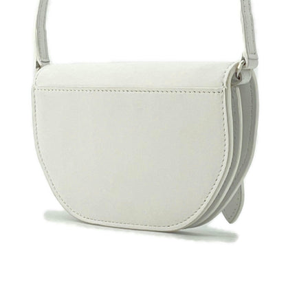 Burberry White Leather Olympia