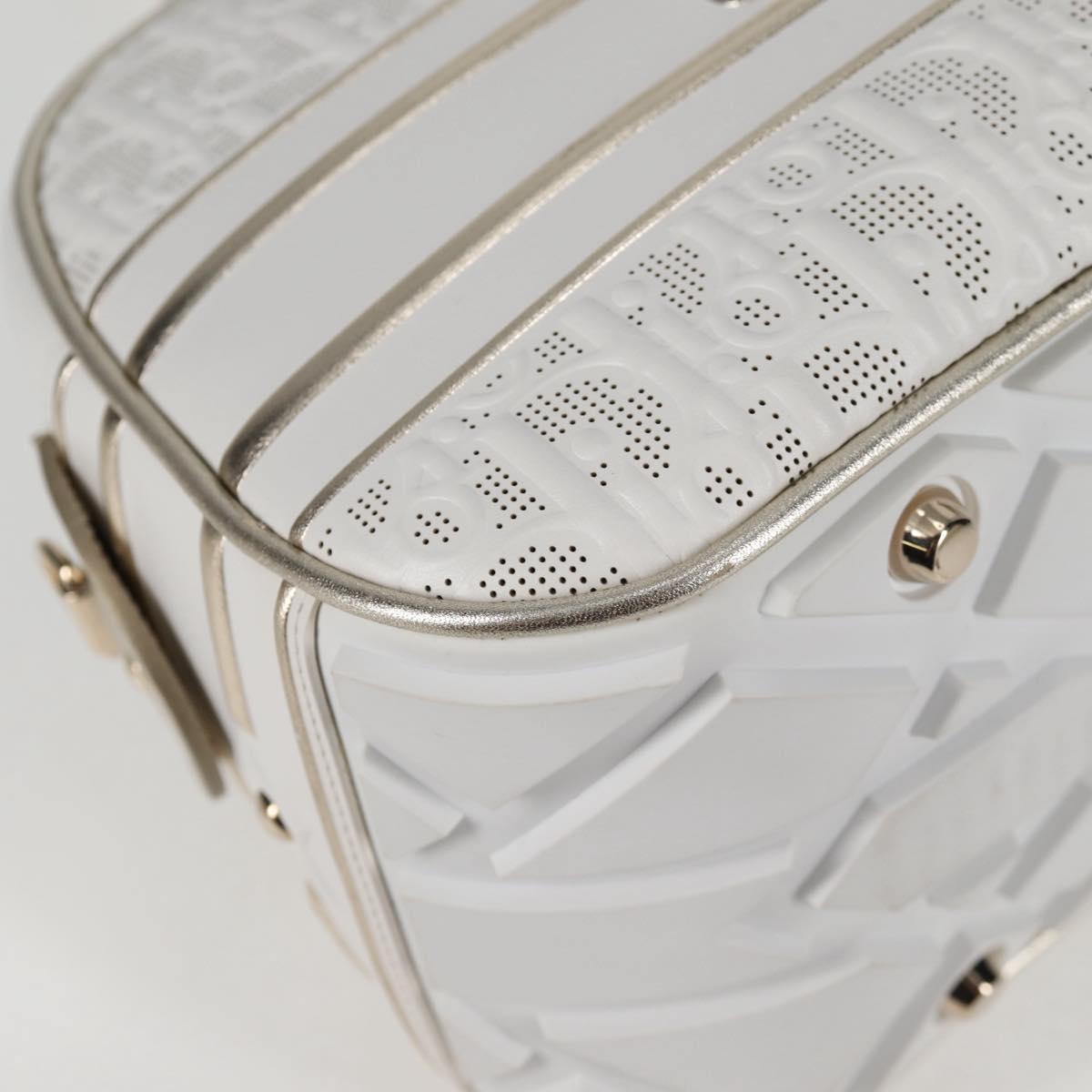 Dior White Leather Bowling