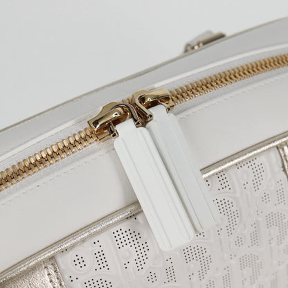 Dior White Leather Bowling