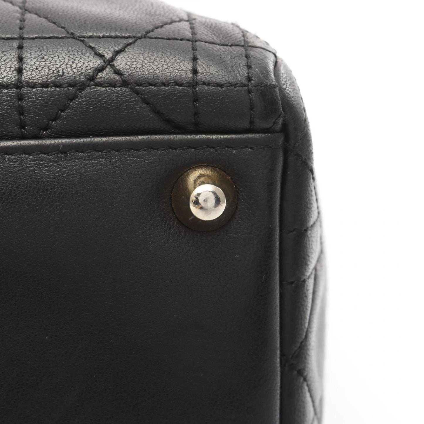Dior Black Leather Lady Dior