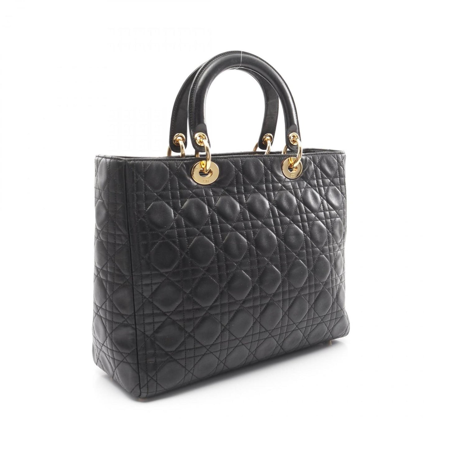 Dior Black Leather Lady Dior