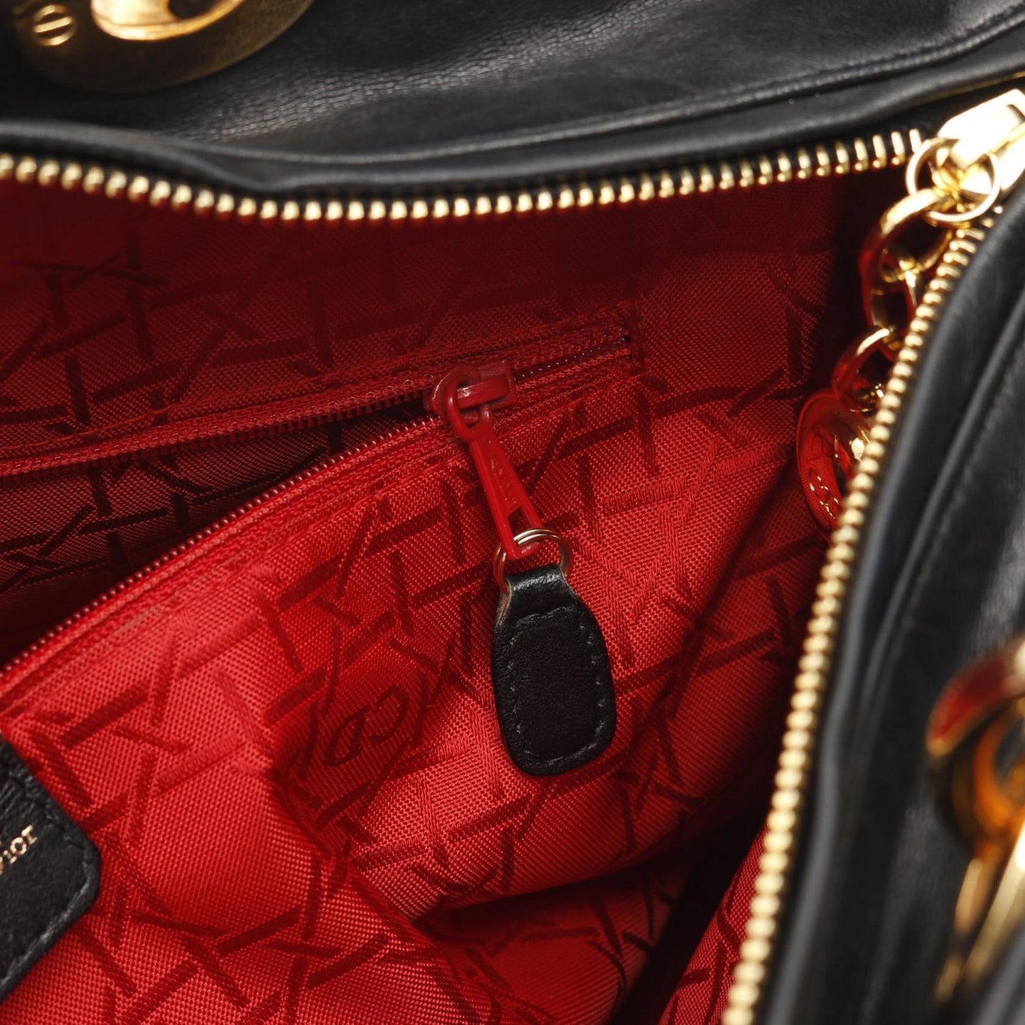 Dior Black Leather Lady Dior