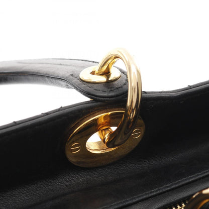 Dior Black Leather Lady Dior