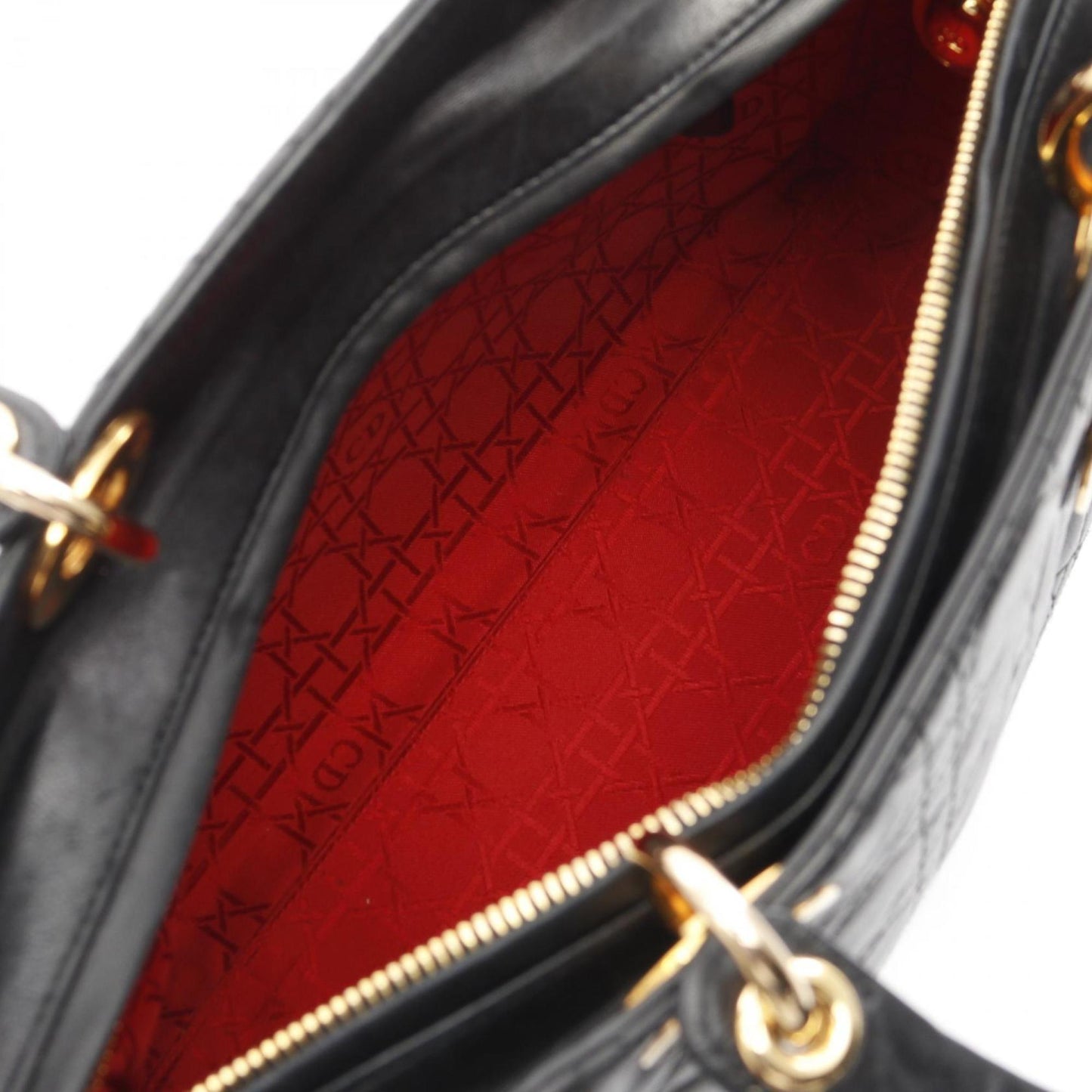 Dior Black Leather Lady Dior