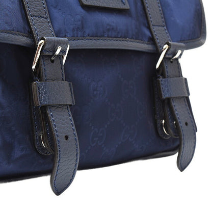Gucci Blue Nylon Gg Nylon