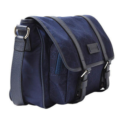 Gucci Blue Nylon Gg Nylon