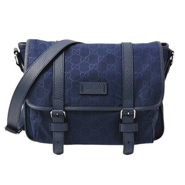 Gucci Black Leather Gg Matelassé