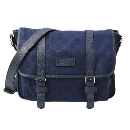 Gucci Blue Nylon Gg Nylon