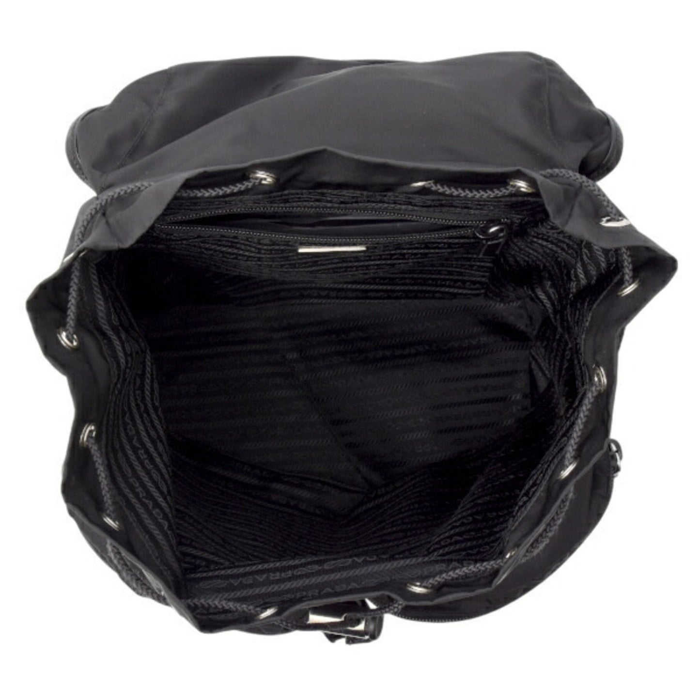 Prada Black Canvas Tessuto