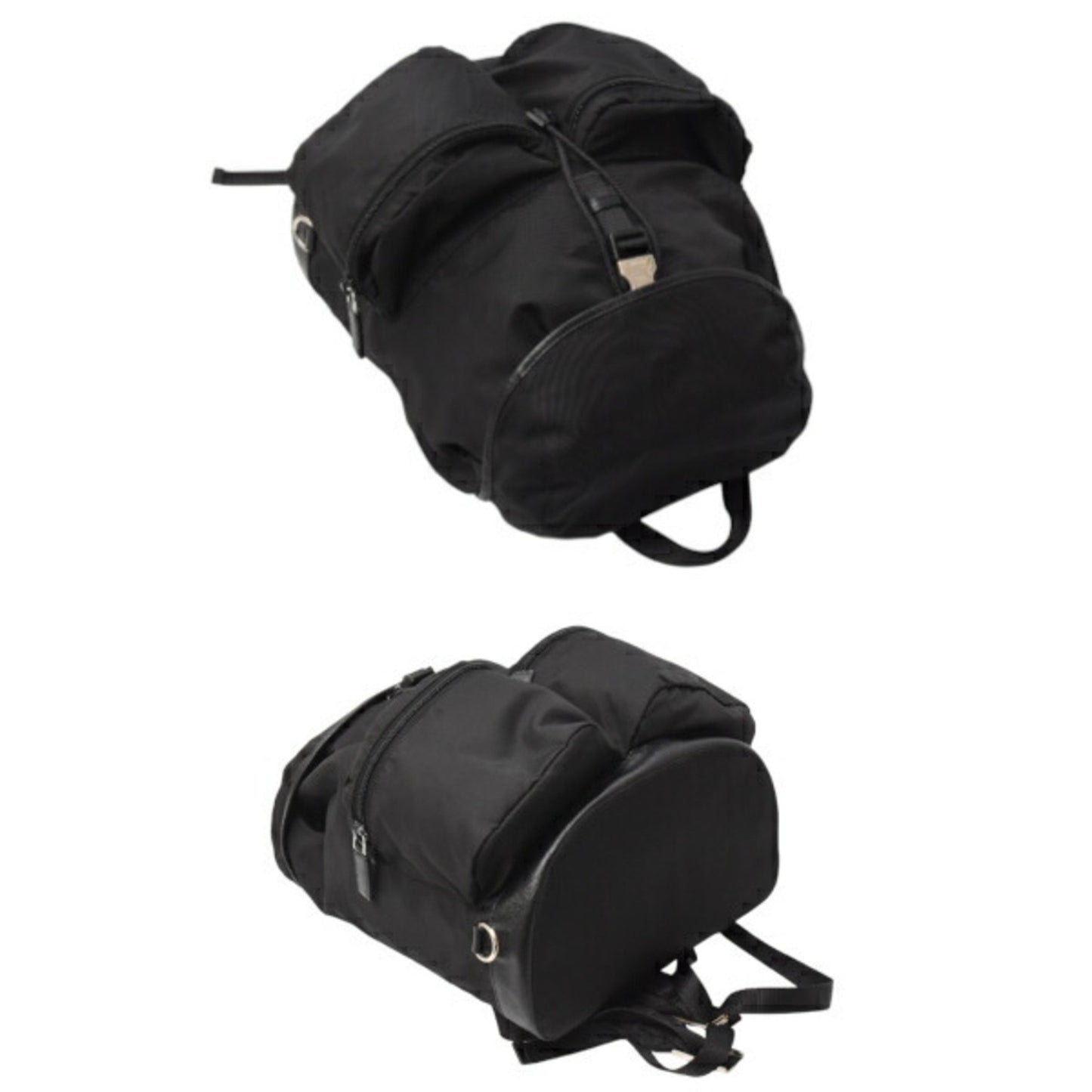 Prada Black Canvas Tessuto
