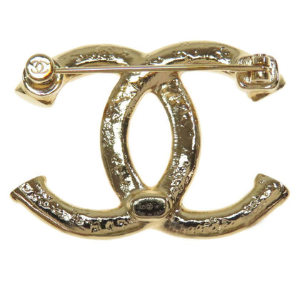 Chanel Gold Gold Plated Coco Mark