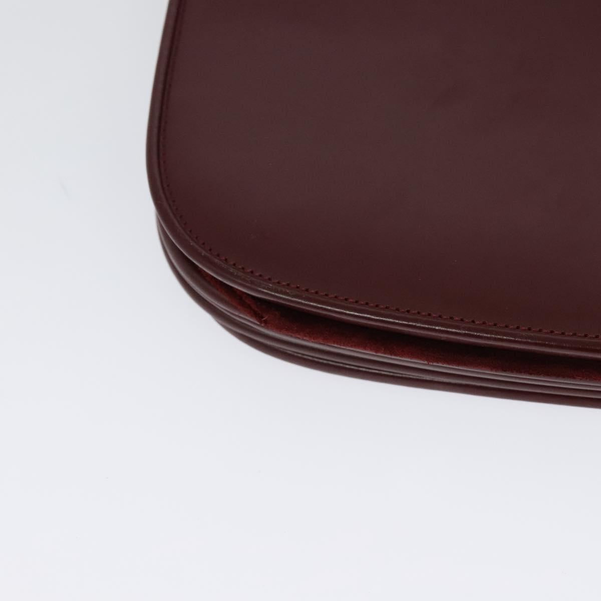 Cartier Red Leather Shoulder