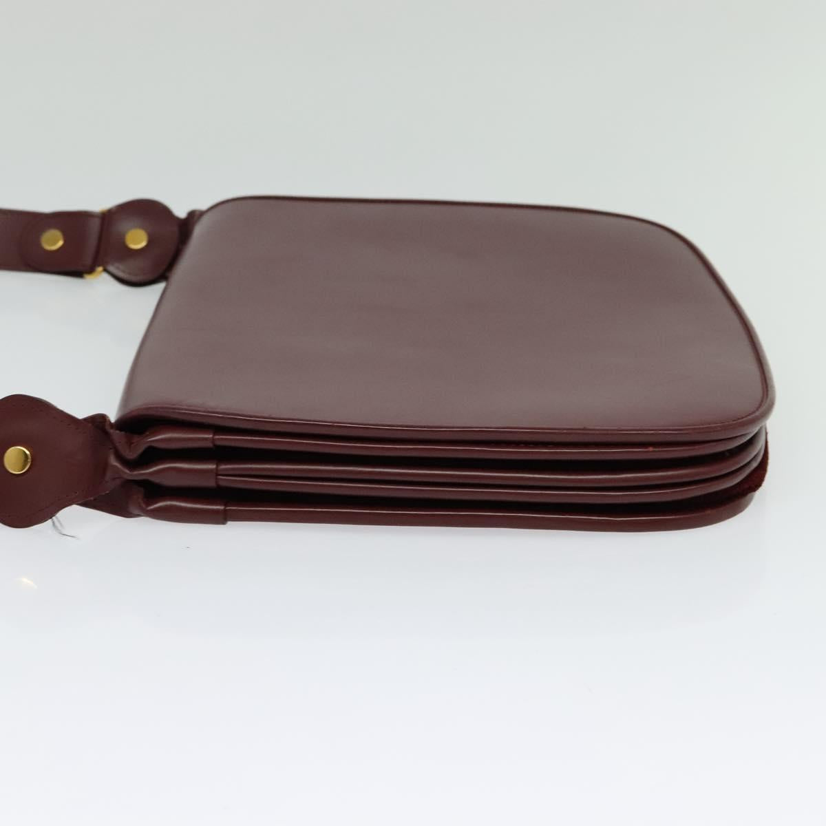 Cartier Red Leather Shoulder