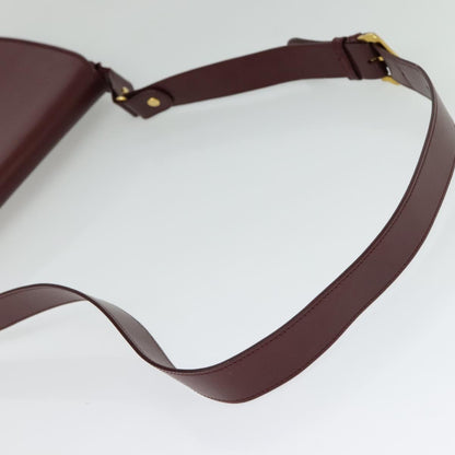 Cartier Red Leather Shoulder