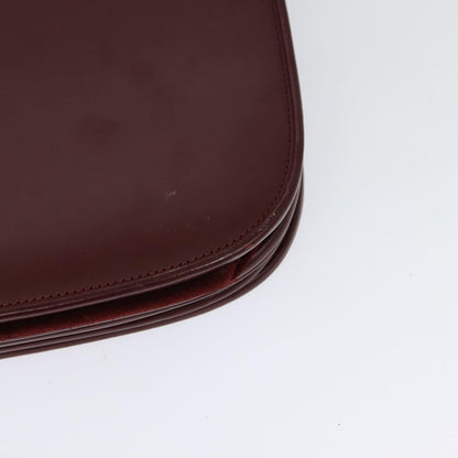 Cartier Red Leather Shoulder