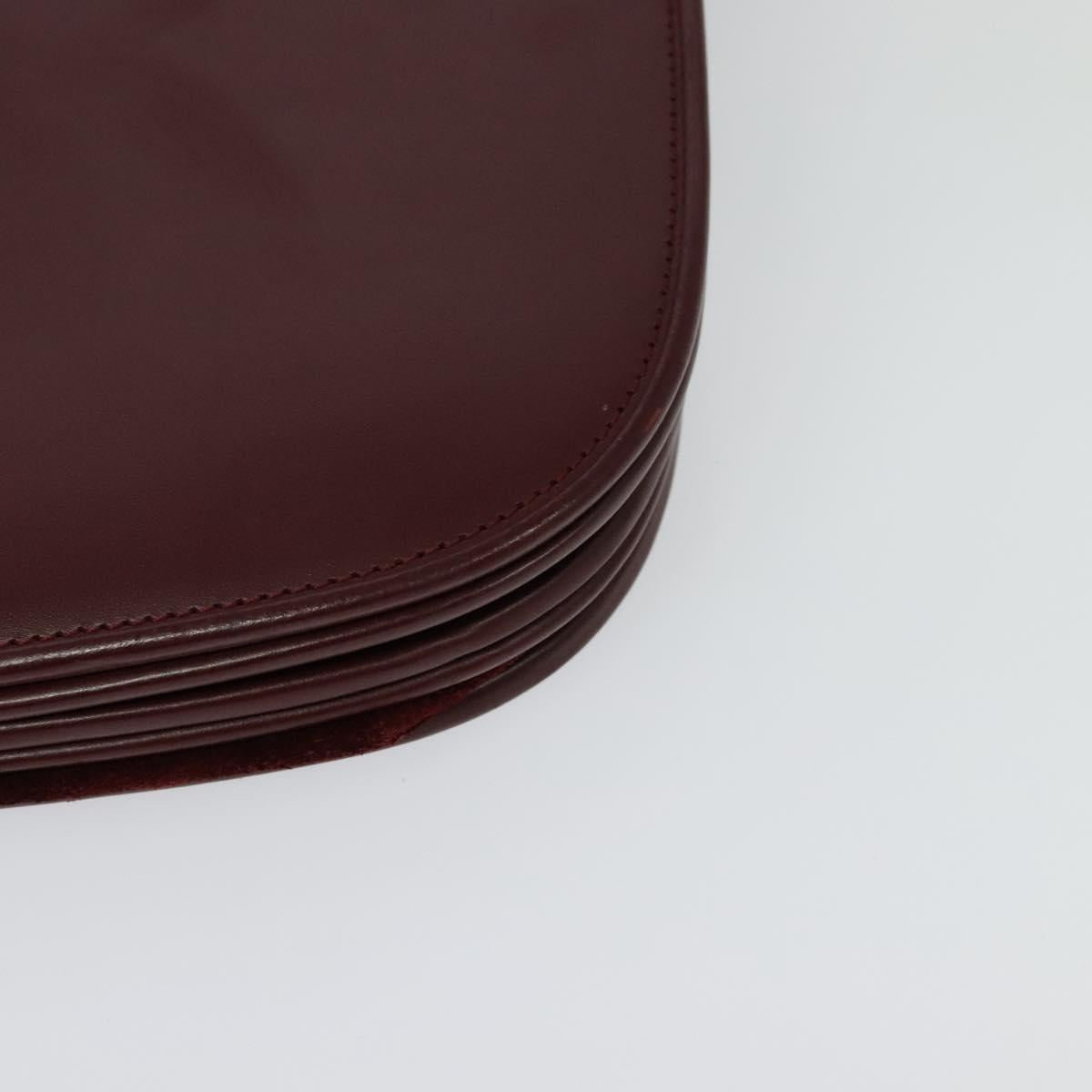 Cartier Red Leather Shoulder
