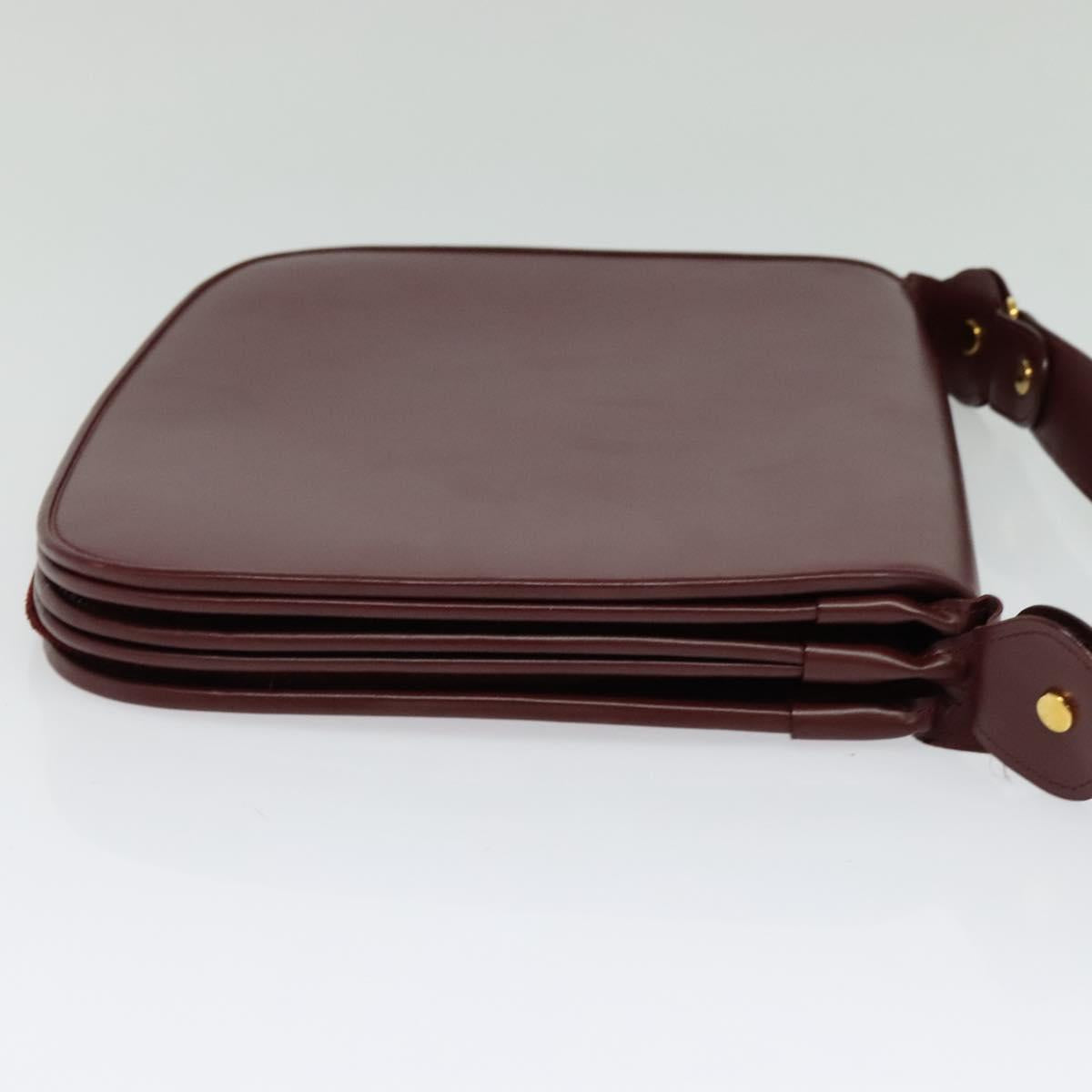 Cartier Red Leather Shoulder