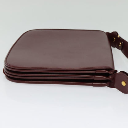 Cartier Red Leather Shoulder