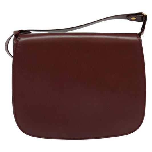 Cartier Red Leather Shoulder